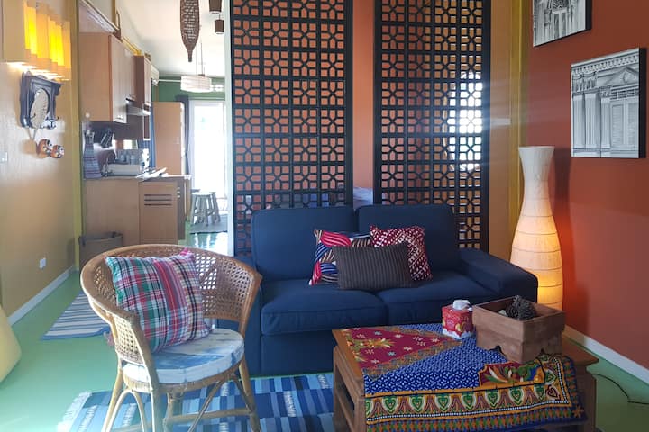 Eclectic Design 2 Br Penthouse, Downtown Phuket - Phuket district, Thailand