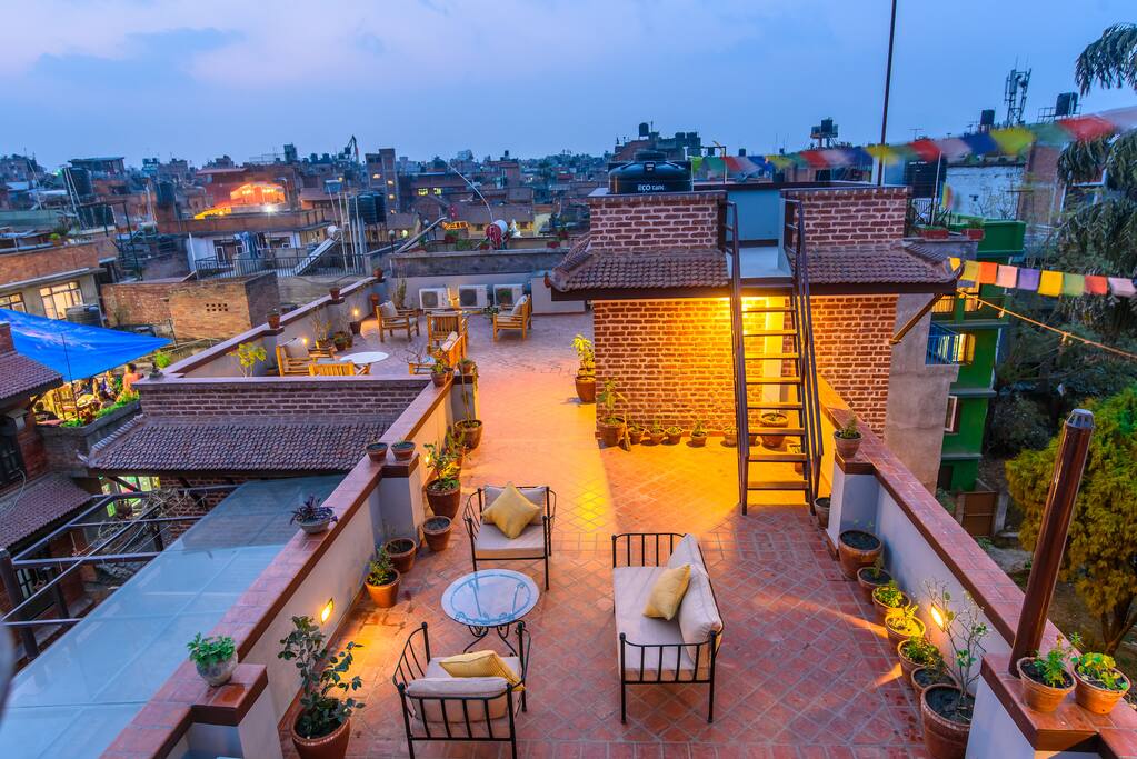 Timila's terrace
