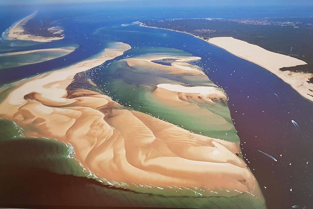 Dune du Pyla et banc d'Arguin