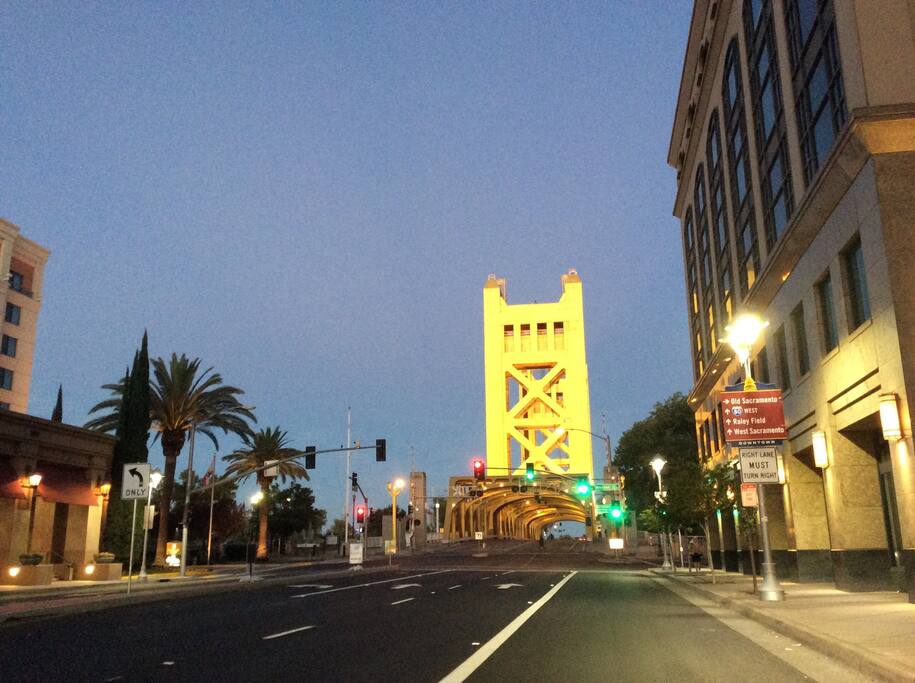 Tower Bridge on an early morning.