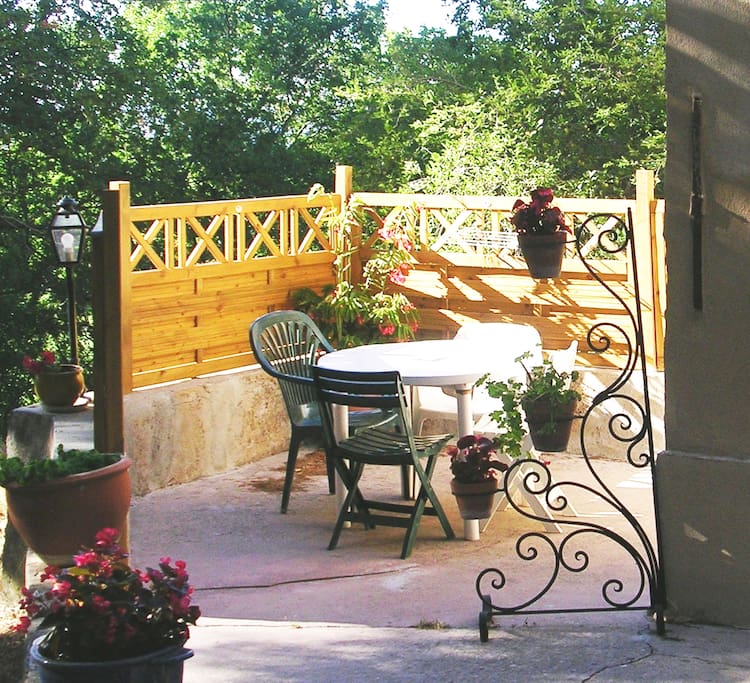terrasse privative
