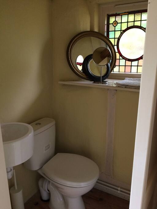 Shower room and toilet