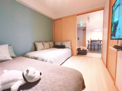 High speed WiFi ~ (5-minute walk from vJR station/New Urban Center/Omiya/Urawa/Saitama Super Arena