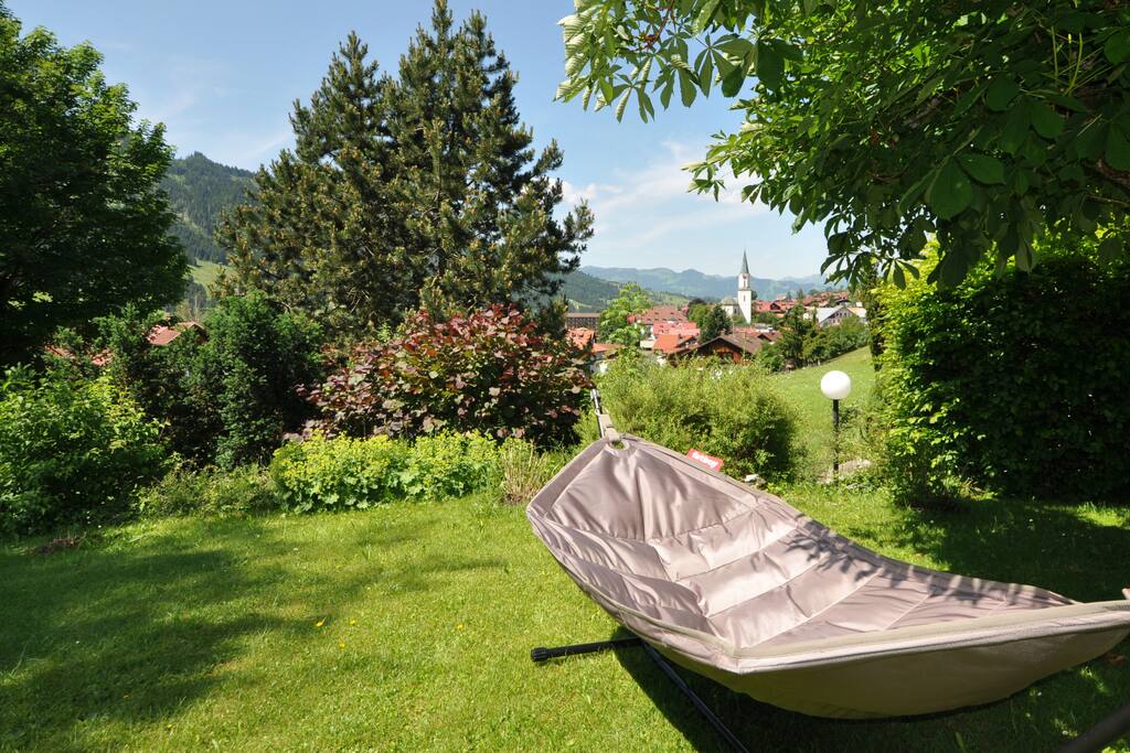 Entspannen im Garten.