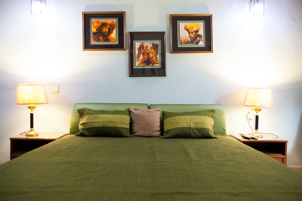 bed can be 2 singles or 1 double
