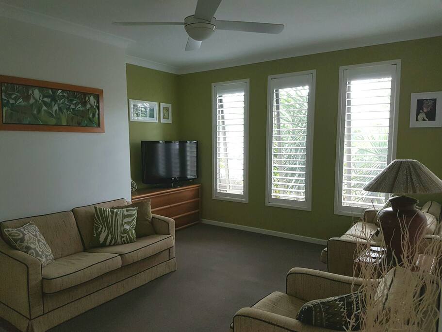 Lounge room with TV and WiFi.