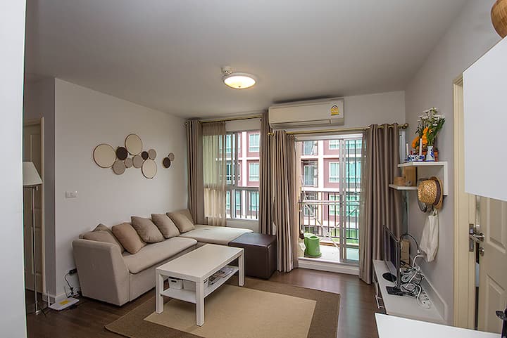 Hua Hin Cozy 2 Bedrooms Condo Baankookiang 4th Fl. - Hua Hin