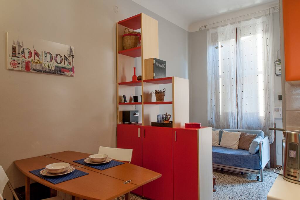 Soggiorno/Cucina
Divano letto 150x190
