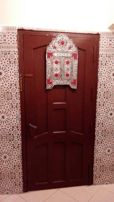 la porte d'entrée