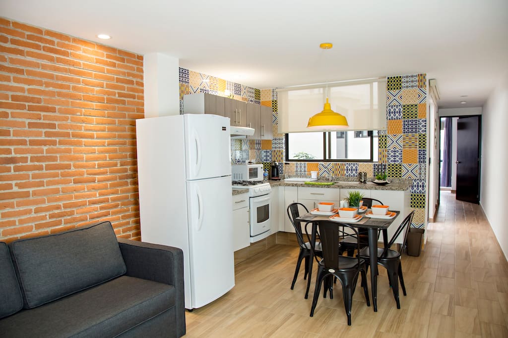 Modern Mexico City apartment historic district Apartments for Rent