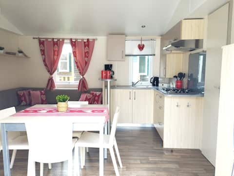 Air-conditioned mobile home, Europa-Park, Wine Route.