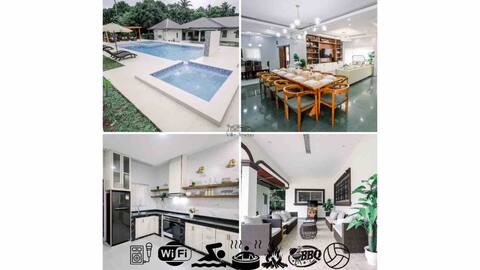 Villa with Pool/ Heated Jacuzzi / Karaoke/ Bonfire