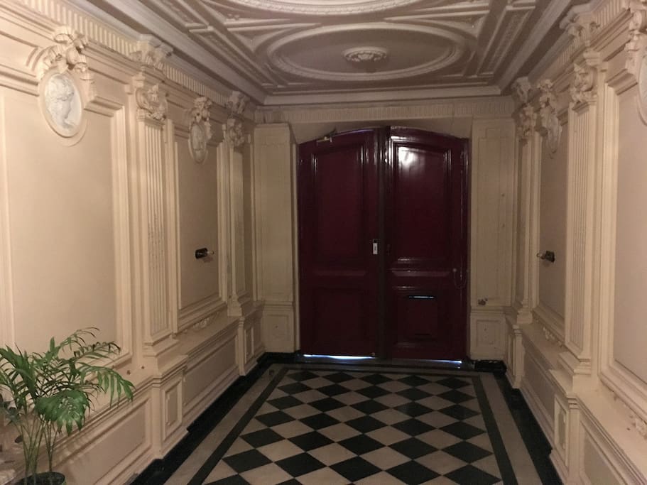 Entrée de l'immeuble