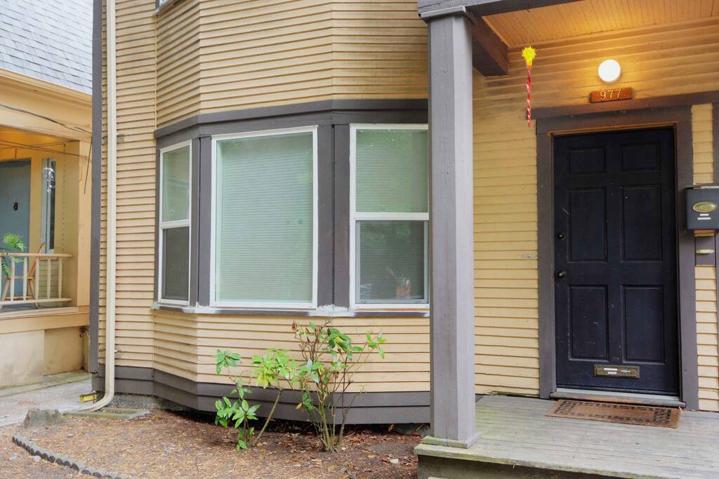 The exterior needs a bit of paint, but check out the inside!
