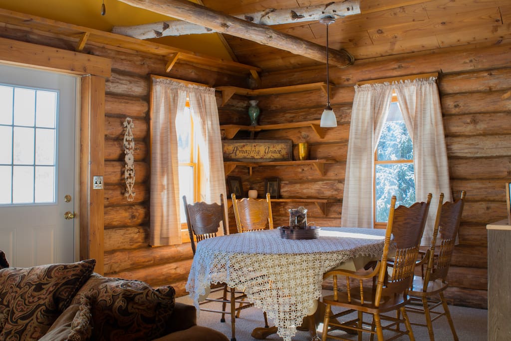 Cozy dining area