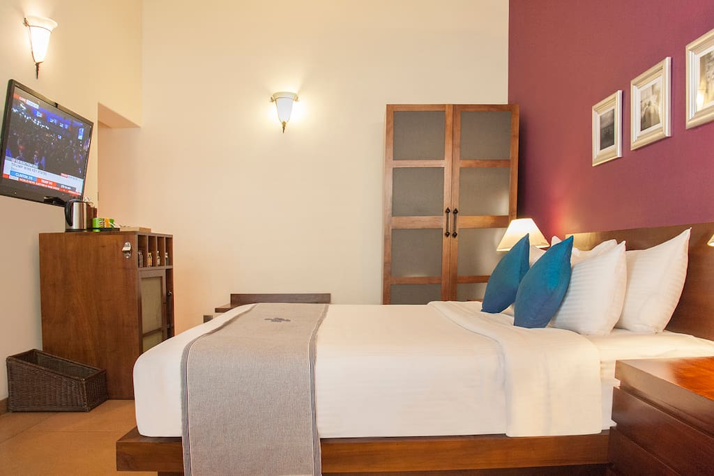 Your room comes equipped with a minibar, bathrobe, slippers, and turndown service. The perfect place to relax at the end of the day