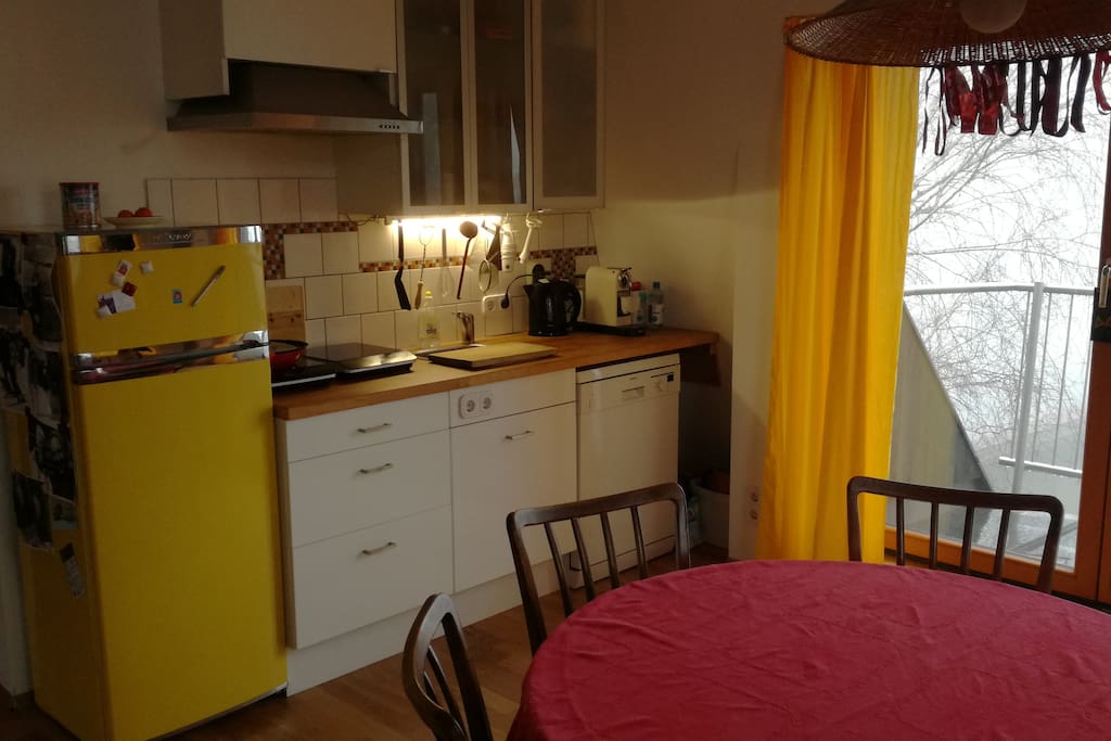 kitchenette in the livingroom