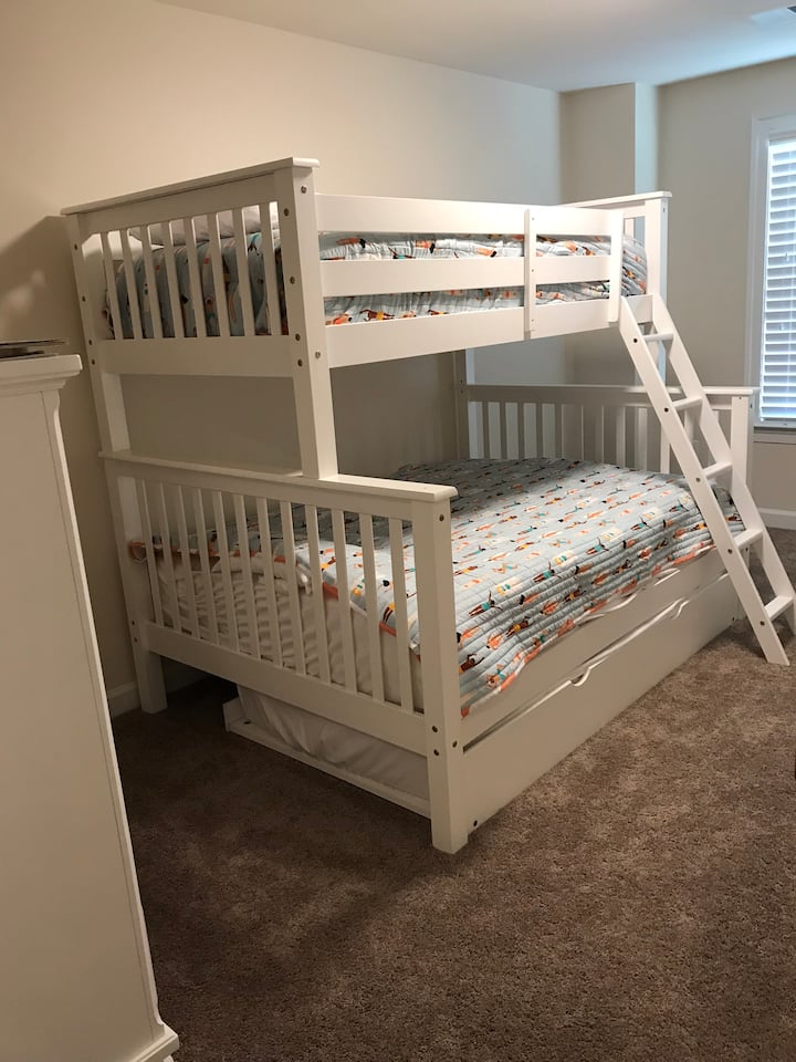 Dormitorio (completo, cama doble, cama nido doble)