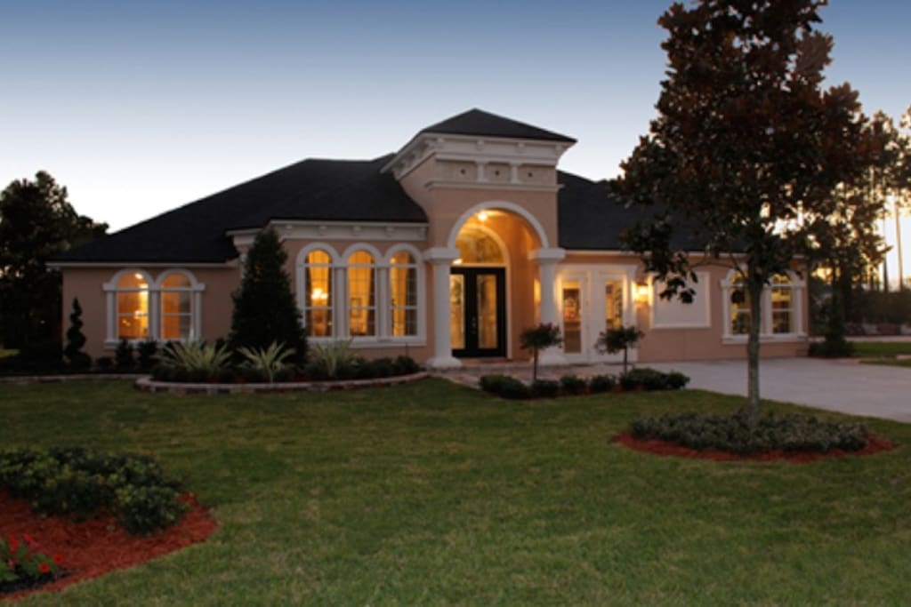 The view of the front