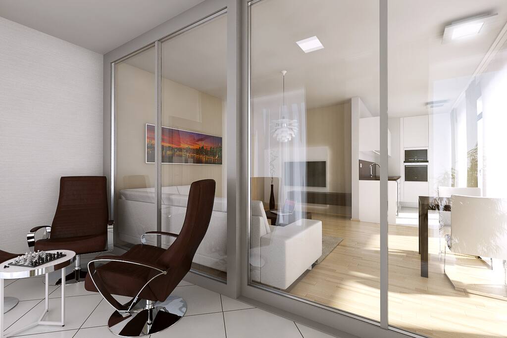 Winter garden/ Living room/ Kitchen