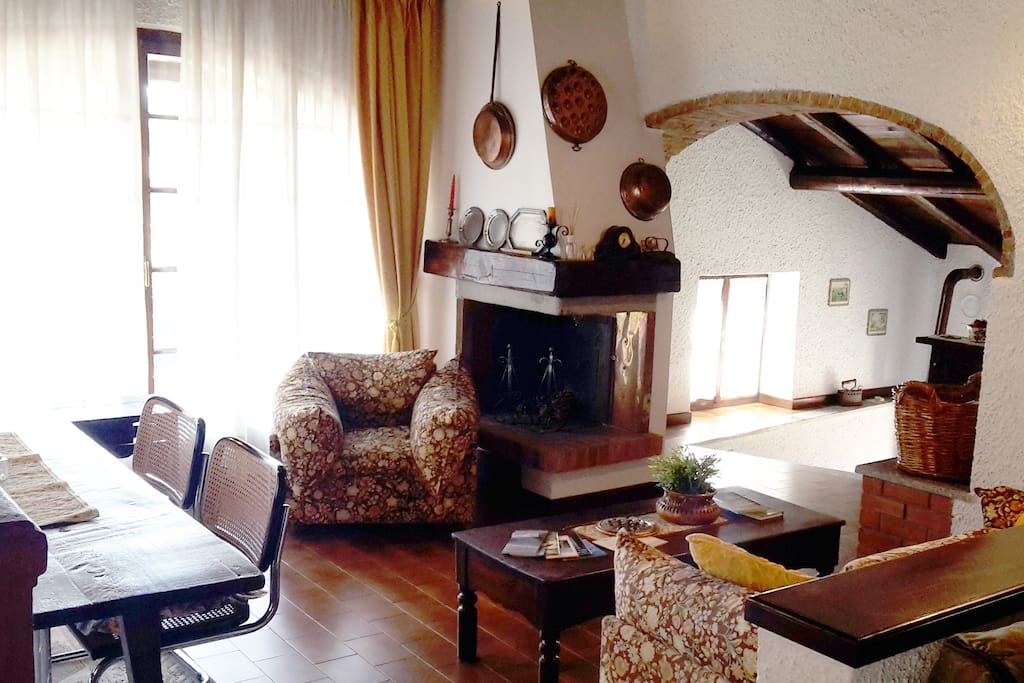 The living room