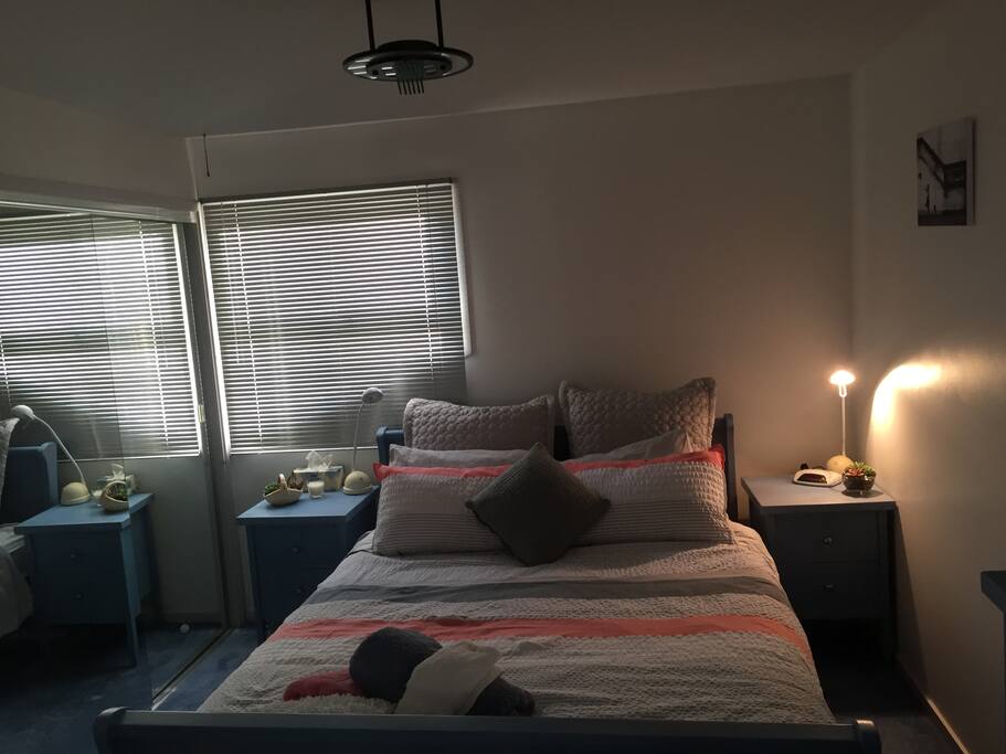 comfortable queen with ensuite