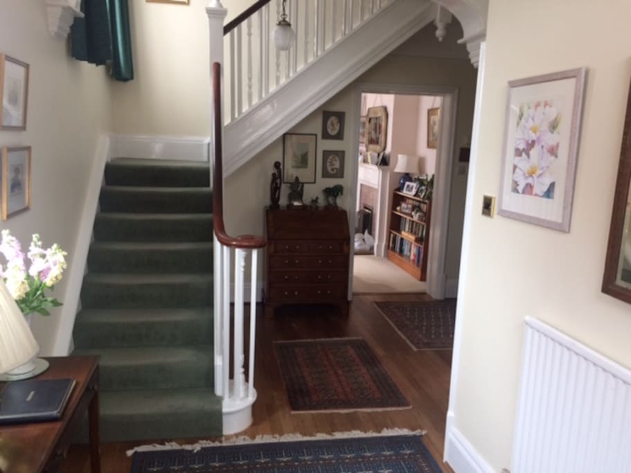 The main hallway