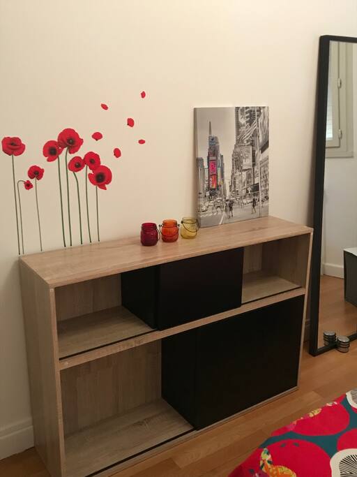 Chambre prioritairement louée