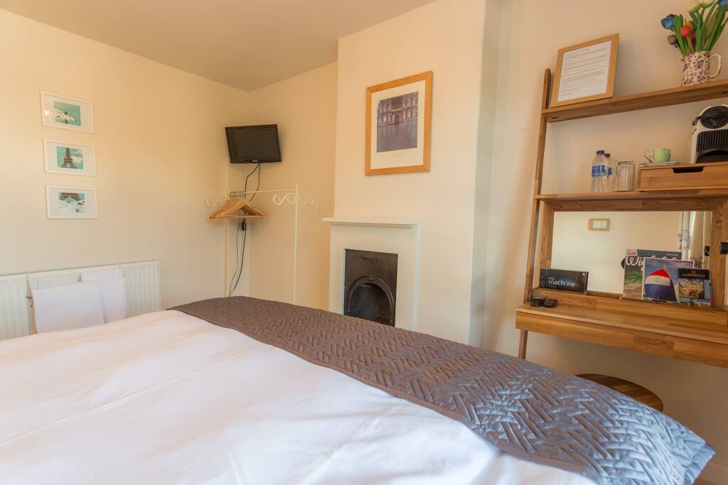 View from the corner of the room