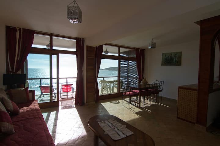 Vista da sala de estar
