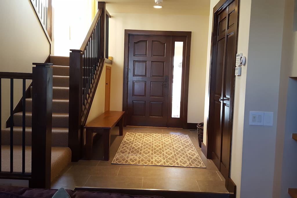 Front hall with stairs to 2nd floor