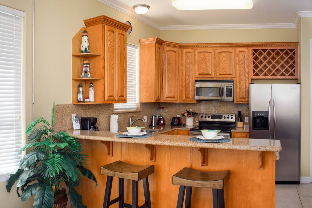 Kitchen with Stainless Steel Appliances