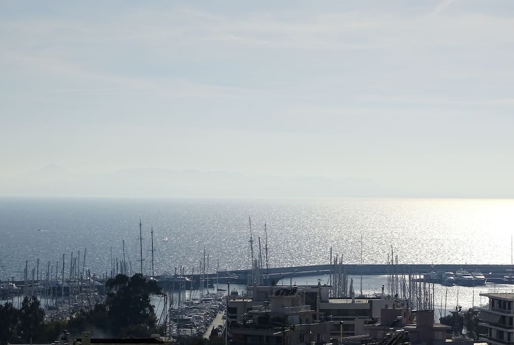 Marina of Alimos - View from the Balcony