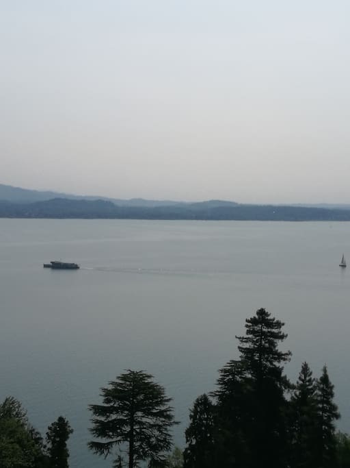 The boat to Stresa