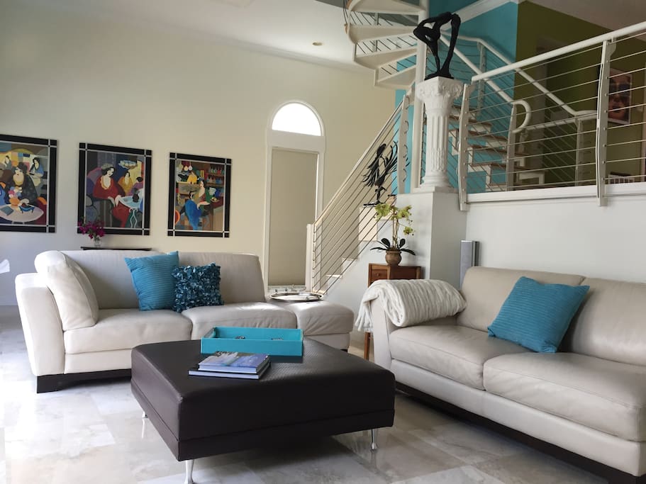 Sunken Living Room