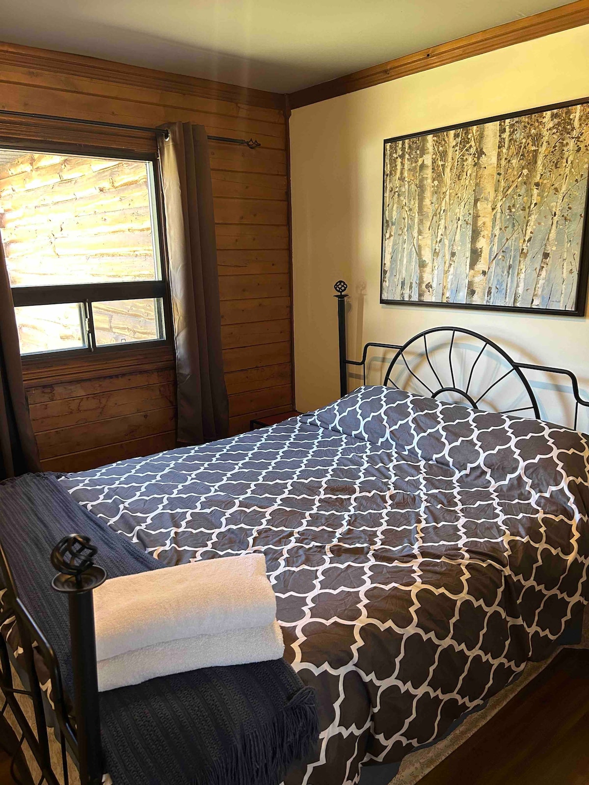 Druhá spálňa pre hostí - manželská posteľ