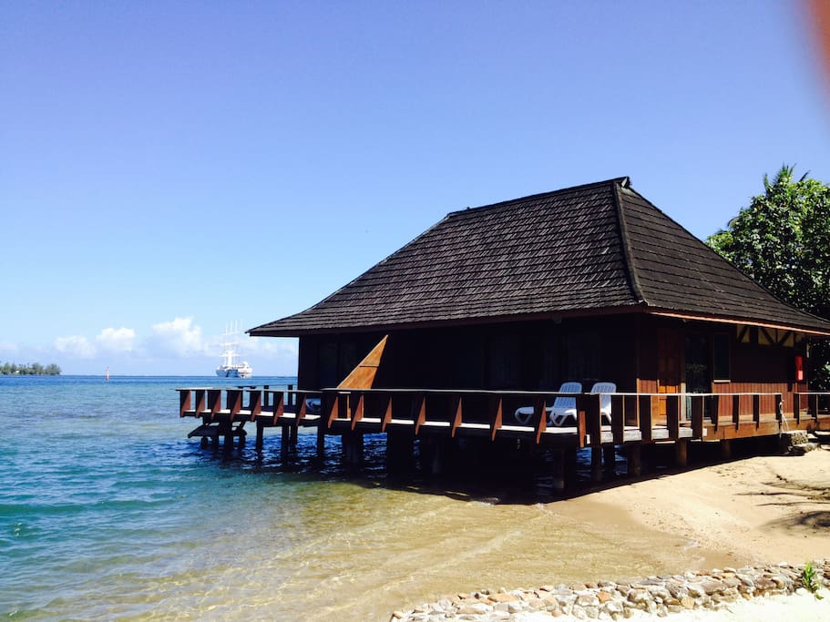 Family duplex overwater bungalow
