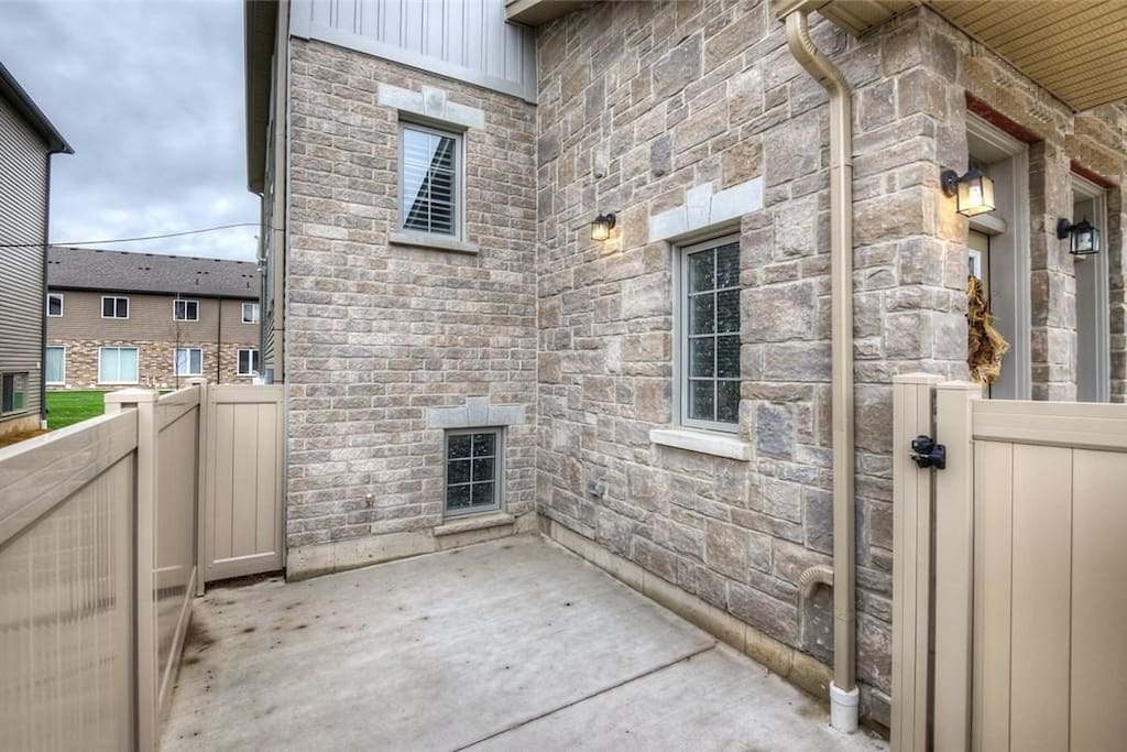 Outside patio