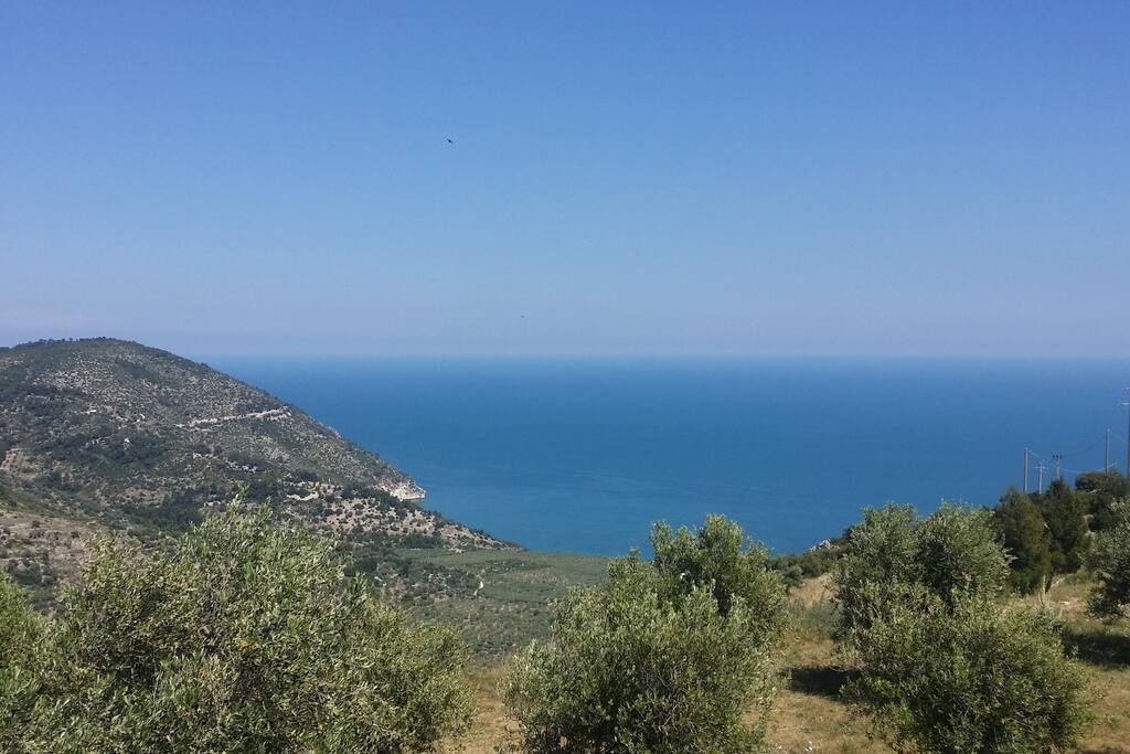 Panorama visibile dalla casa