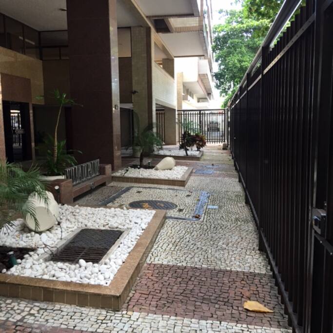 Entrada social do edifício