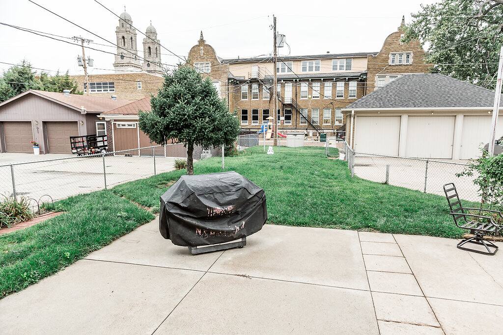 Grill for use.