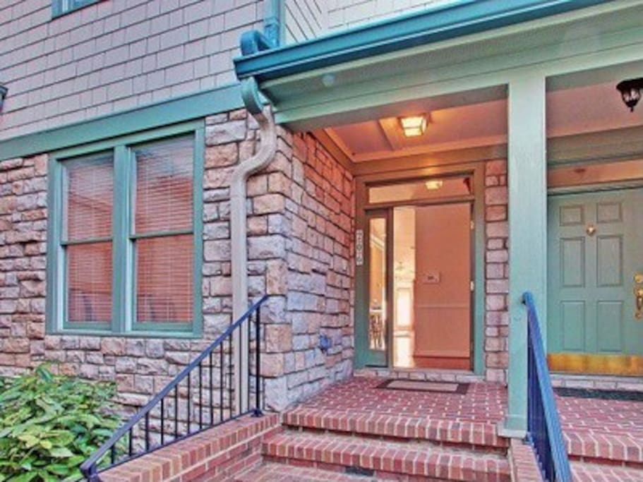Back porch entrance