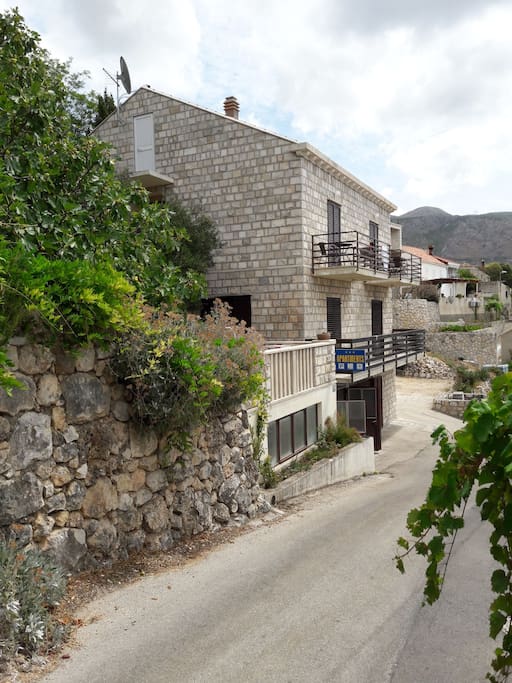 The villa