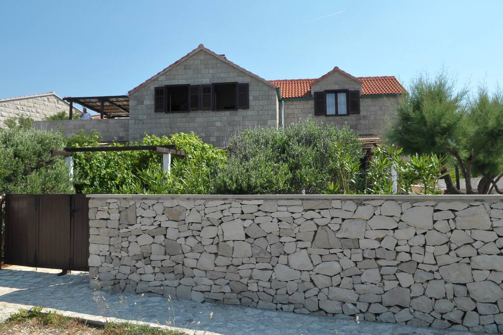 Villa entrance