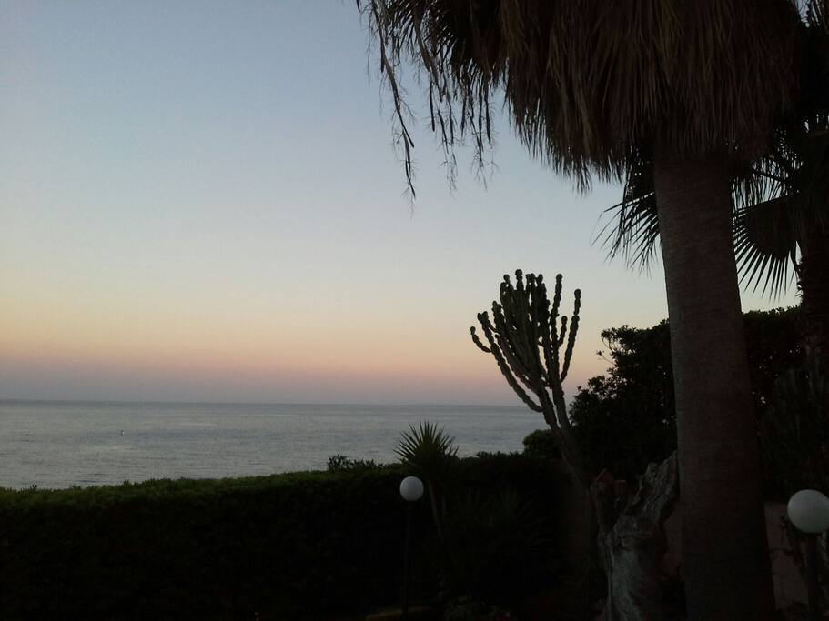 Veranda vista mare
