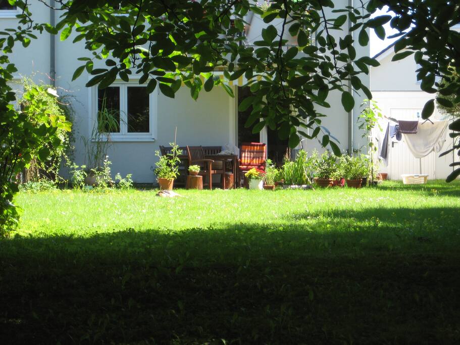 Terrace and garden only for you