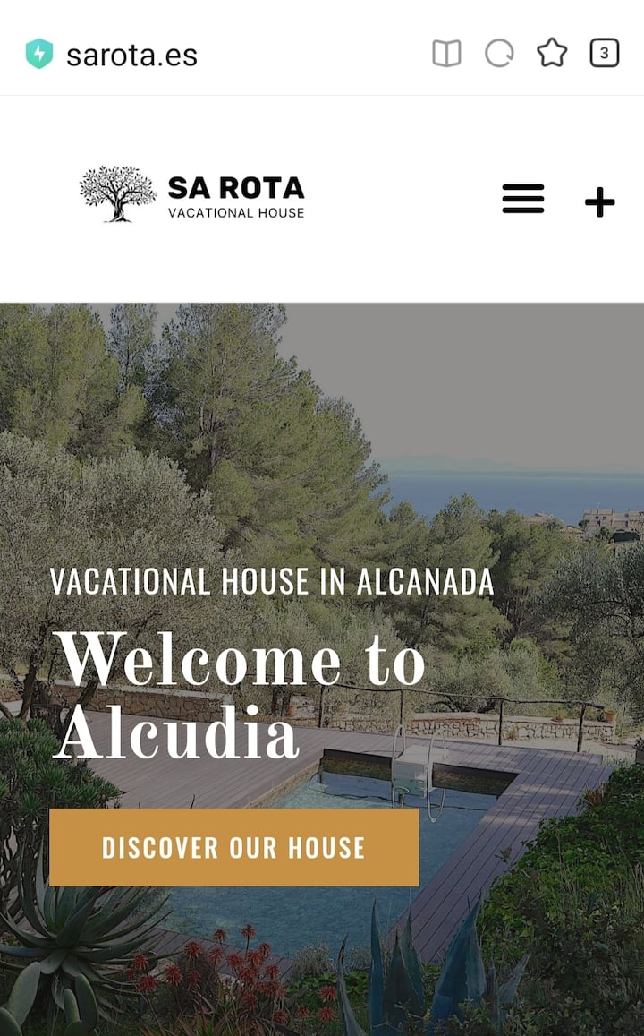 Alcudia, cottage con vista al mar Airbnb