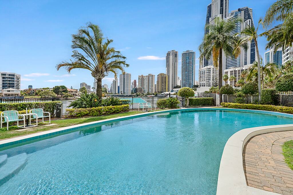 Pool for guest use.