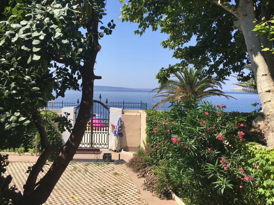 view from the balconies