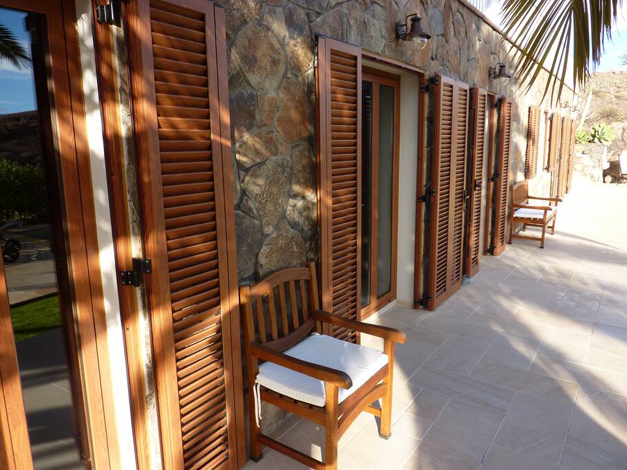 Terrace in front of your flat